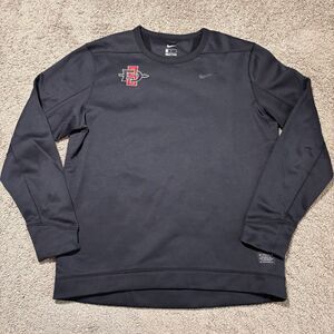 Nike San Diego State Aztecs Black Athletic Crewneck Sweatshirt Men’s M